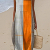 May™ Color Block Midi Dress