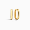 Gold Icon Hoop Earrings