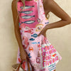 Erin™ Linen Mini Dress