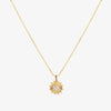 Sunray Love Necklace | Gold