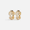 Isla Marina Gold Hoop Earrings