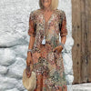 Maya™ Vibrant Midi Dress